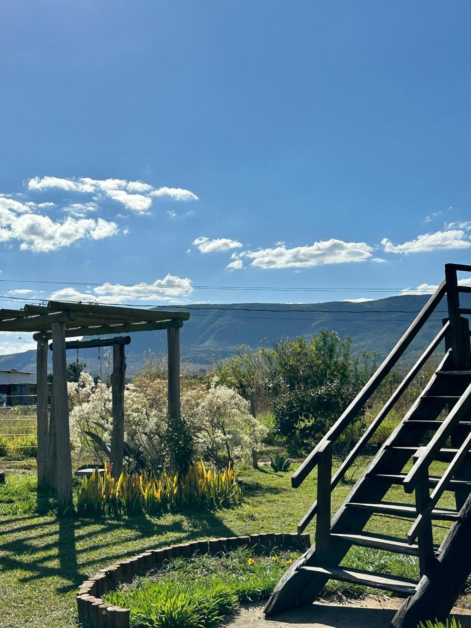 Alto Paraíso de Goiás Pousada/Camping Mirante Serrano酒店 外观 照片